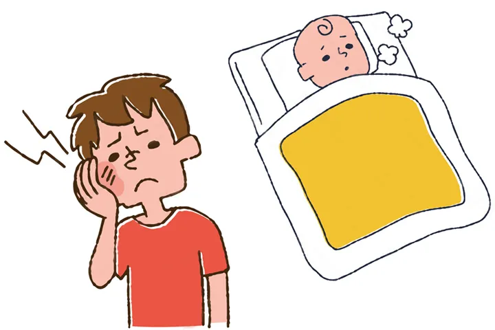 おたふく風邪になった子供